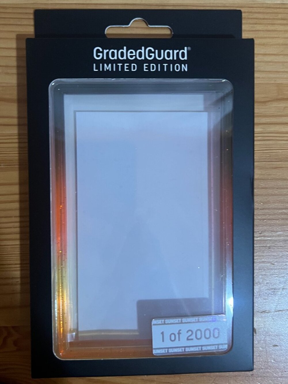 GRADEDGUARD BECKETT BGS SUNSET LIMITED LE /2000 Brand New